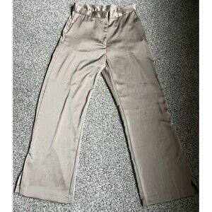 Women's H&M Flowy Tan Dress Pants, Size 12